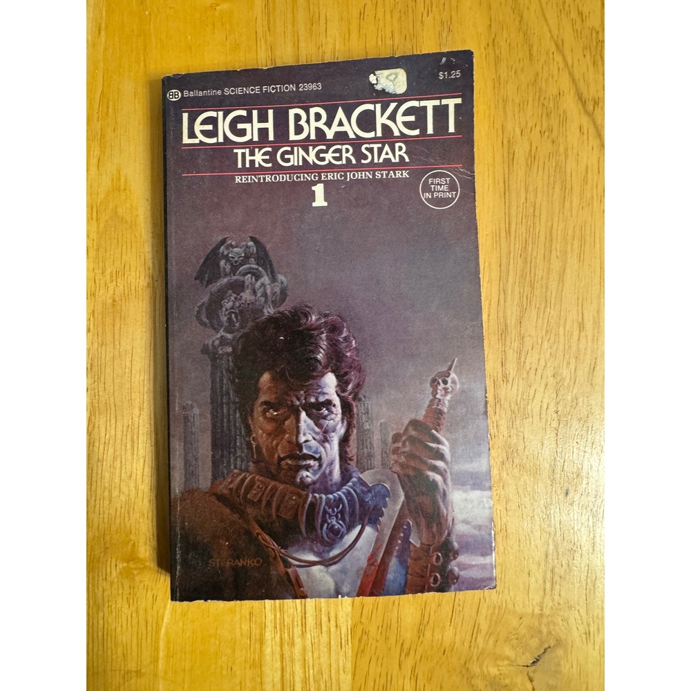 The Ginger Star Leigh Brackett First‎ Edition 1974 Ballantine Books Sci Fi Pbk